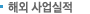 해외 사업실적